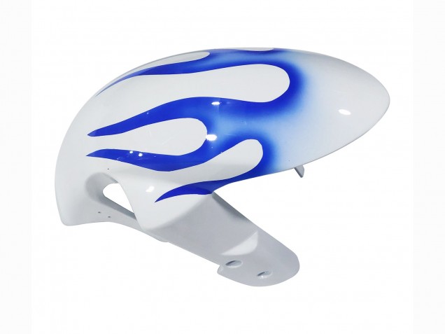 Carenados Moto Suzuki GSXR 600 / GSXR 750 2006-2007 - Blanco Azul Llama Fábrica