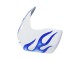 Carenados Moto Suzuki GSXR 600 / GSXR 750 2006-2007 - Blanco Azul Llama Fábrica