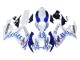 Carenados Moto Suzuki GSXR 600 / GSXR 750 2006-2007 - Blanco Azul Llama Fábrica