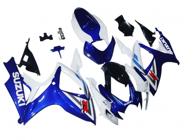 Carenados Moto Suzuki GSXR 600 / GSXR 750 2006-2007 - Blanco Azul Negro Brillante Rojo Fábrica