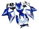 Kits Carenado Moto Suzuki GSXR 600 / GSXR 750 2008-2010 - Azul Blanco Rojo Fábrica