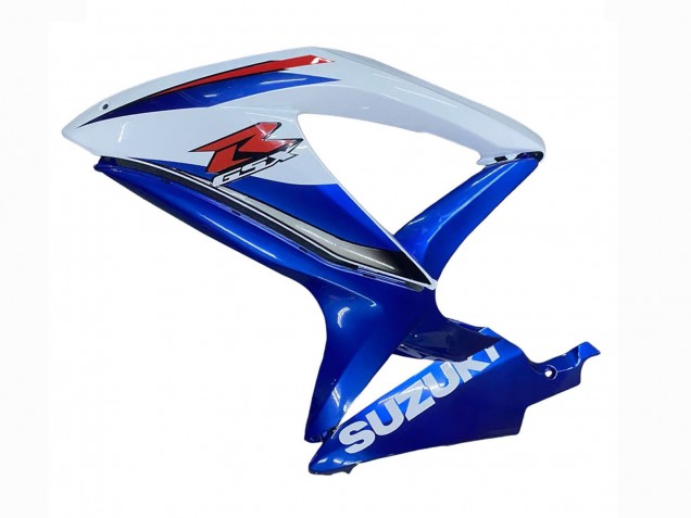 Kits Carenado Moto Suzuki GSXR 600 / GSXR 750 2008-2010 - Azul Blanco Rojo Fábrica