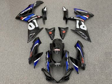 Carenados Moto Suzuki GSXR 600 / GSXR 750 2008-2010 - Negro Brillante Blanco Azul Rojo Fábrica