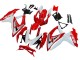 Carenados Moto Suzuki GSXR 600 / GSXR 750 2008-2010 - Blanco Rojo Negro Fábrica