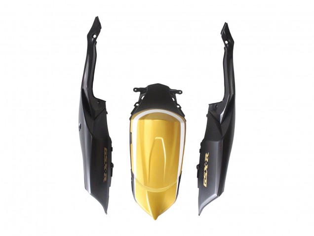 Carenados Moto Suzuki GSXR 600 / GSXR 750 2008-2010 - Negro Mate Blanco Oro Fábrica