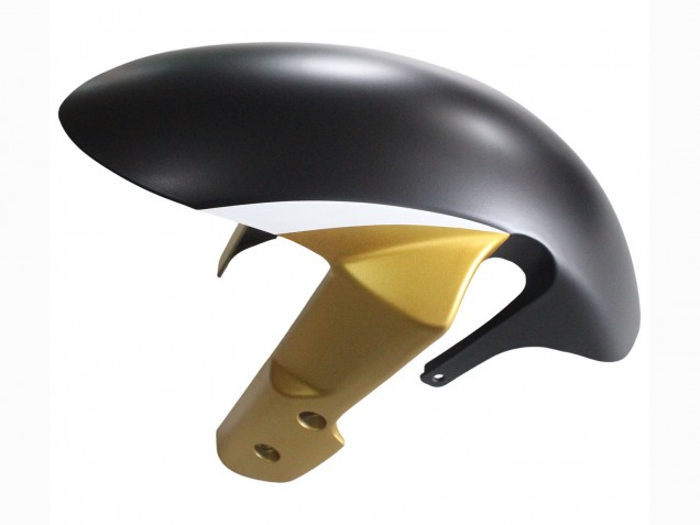 Carenados Moto Suzuki GSXR 600 / GSXR 750 2008-2010 - Negro Mate Blanco Oro Fábrica
