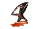 Carenados Moto Suzuki GSXR 600 / GSXR 750 2008-2010 - Negro Brillante Naranja Llama Fábrica