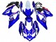 Carenados Moto Suzuki GSXR 600 / GSXR 750 2008-2010 - Blanco Azul Rosa Ecstar Motul Fábrica