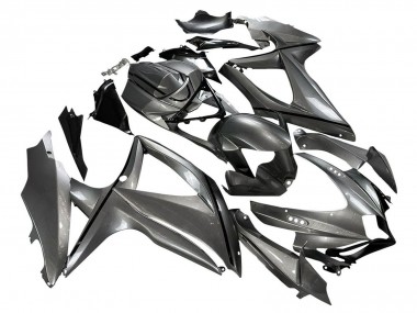 Carenados Moto Suzuki GSXR 600 / GSXR 750 2008-2010 - Gris Mate Negro Fábrica