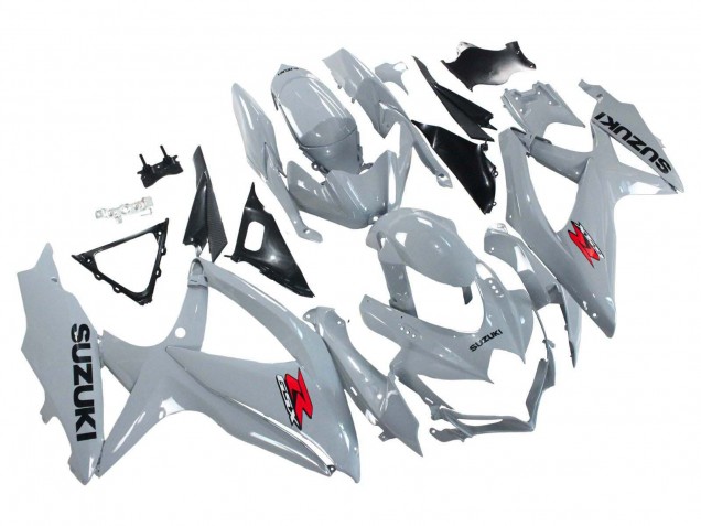 Carenados Moto Suzuki GSXR 600 / GSXR 750 2008-2010 - Gris Brillante Fábrica