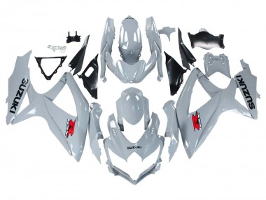 Carenados Moto Suzuki GSXR 600 / GSXR 750 2008-2010 - Gris Brillante Fábrica