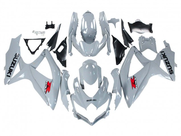 Carenados Moto Suzuki GSXR 600 / GSXR 750 2008-2010 - Gris Brillante Fábrica