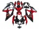 Carenados Moto Suzuki GSXR 600 / GSXR 750 2008-2010 - Rojo Negro Brillante Fábrica