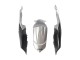 Carenados Moto Suzuki GSXR 600 / GSXR 750 2008-2010 - Plata Negro Mate Fábrica