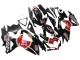 Carenados Moto Suzuki GSXR 600 / GSXR 750 2008-2010 - Negro Brillante Rojo Blanco Motul Lucky Strike Fábrica