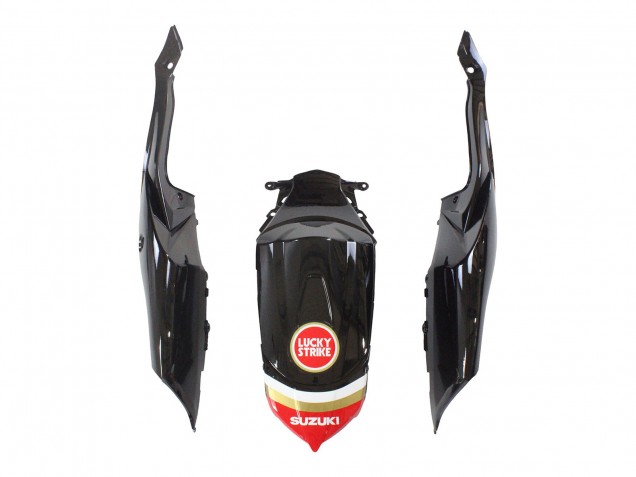 Carenados Moto Suzuki GSXR 600 / GSXR 750 2008-2010 - Negro Brillante Rojo Blanco Motul Lucky Strike Fábrica