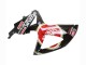 Carenados Moto Suzuki GSXR 600 / GSXR 750 2008-2010 - Negro Brillante Rojo Blanco Motul Lucky Strike Fábrica