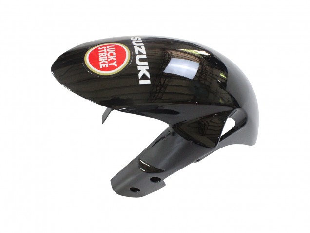 Carenados Moto Suzuki GSXR 600 / GSXR 750 2008-2010 - Negro Brillante Rojo Blanco Motul Lucky Strike Fábrica