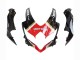 Carenados Moto Suzuki GSXR 600 / GSXR 750 2008-2010 - Negro Brillante Rojo Blanco Motul Lucky Strike Fábrica