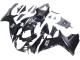 Carenados Moto Suzuki GSXR 600 / GSXR 750 2011-2024 - Negro Brillante Negro Mate Blanco Calcomanía Fábrica