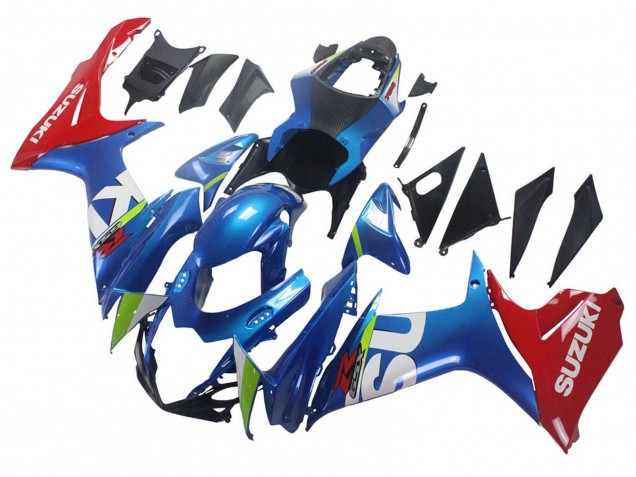 Carenados Moto Suzuki GSXR 600 / GSXR 750 2011-2024 - Azul Rojo Fábrica