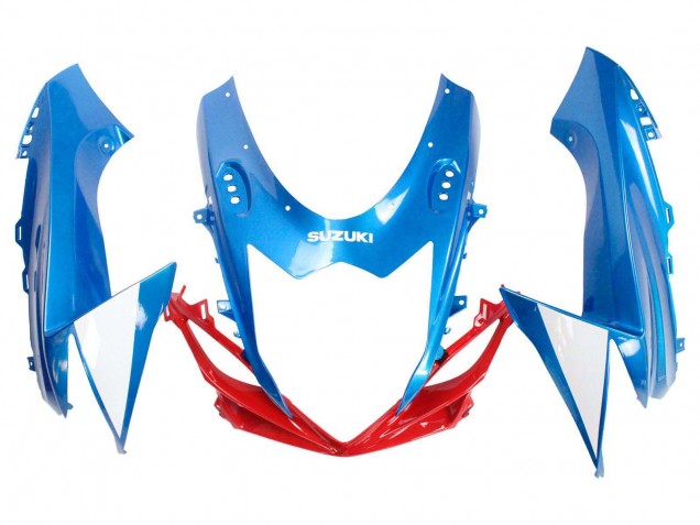 Carenados Moto Suzuki GSXR 600 / GSXR 750 2011-2024 - Azul Blanco Rojo Fábrica