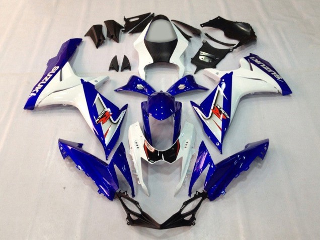 Carenados Moto Suzuki GSXR 600 / GSXR 750 2011-2024 - Azul Blanco Fábrica