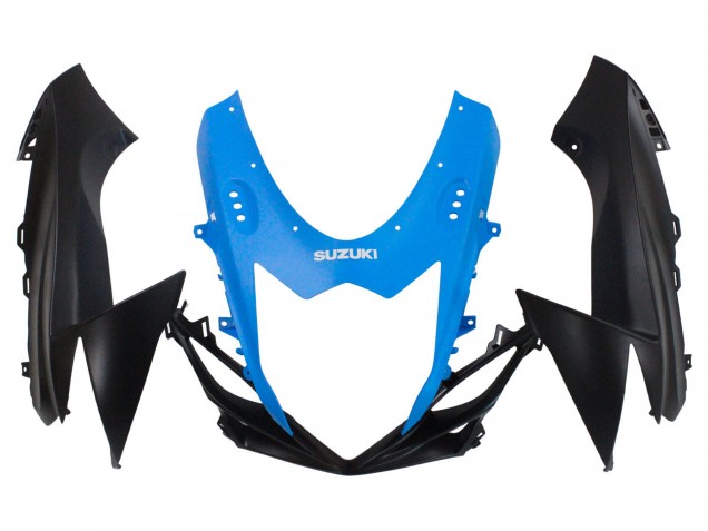 Carenado Moto Suzuki GSXR 600 / GSXR 750 2011-2024 - Azul Negro Mate Fábrica