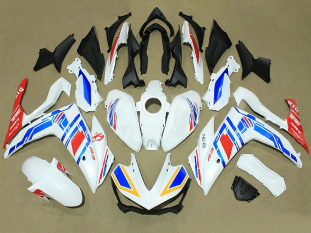 Carenados Moto Yamaha YZF R3/R25 2015-2018 - Blanco Azul Rojo Yamalube Fábrica