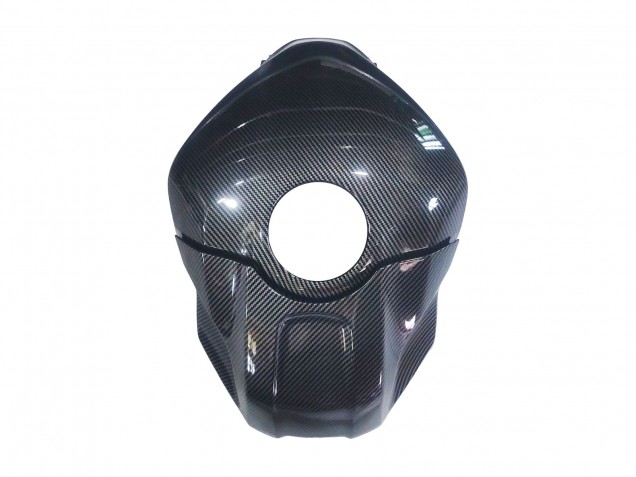 Carenados Moto Yamaha YZF R3/R25 2019-2021 - Oro Negro FibraCarbono Fábrica