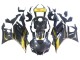 Carenados Moto Yamaha YZF R3/R25 2019-2021 - Oro Negro FibraCarbono Fábrica