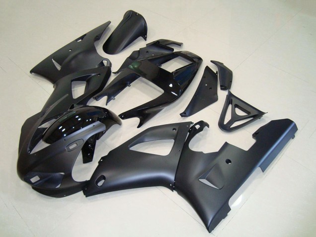 Carenados Moto Yamaha YZF R1 1998-1999 - Negro Mate Negro Brillante Fábrica