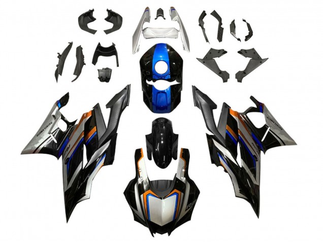Carenados Moto Yamaha YZF R3/R25 2019-2021 - Plata Naranja Azul Negro Fábrica