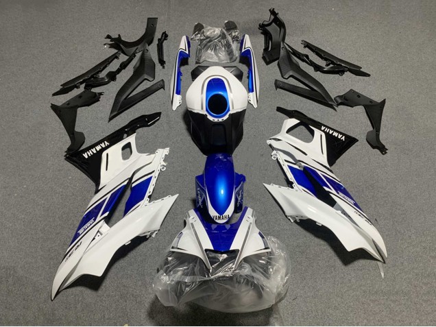 Carenados Moto Yamaha YZF R3/R25 2019-2021 - Blanco Azul Negro Yamalube Fábrica
