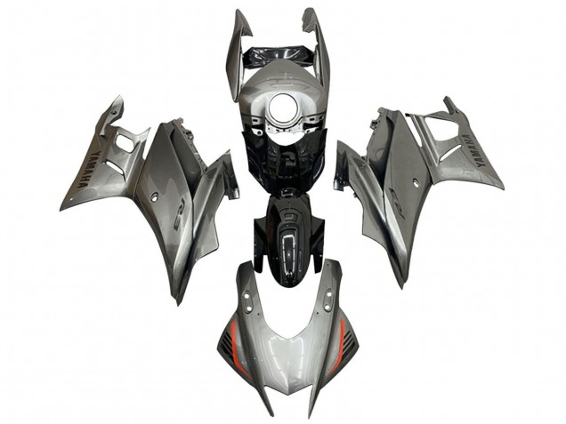Carenados Moto Yamaha YZF R3/R25 2019-2021 - Plata Negro Fábrica