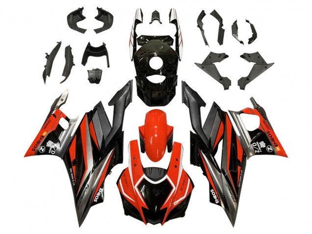 Carenados Moto Yamaha YZF R3/R25 2019-2021 - Rojo Gris Negro ENEOS Fábrica