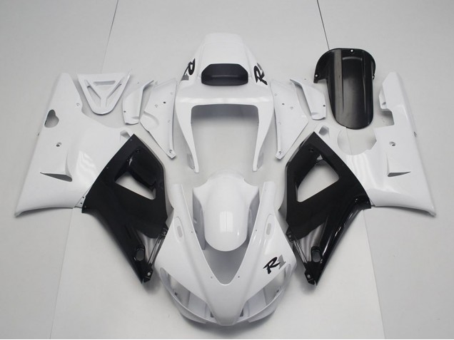 Carenados Moto Yamaha YZF R1 1998-1999 - Blanco Perla Negro Fábrica