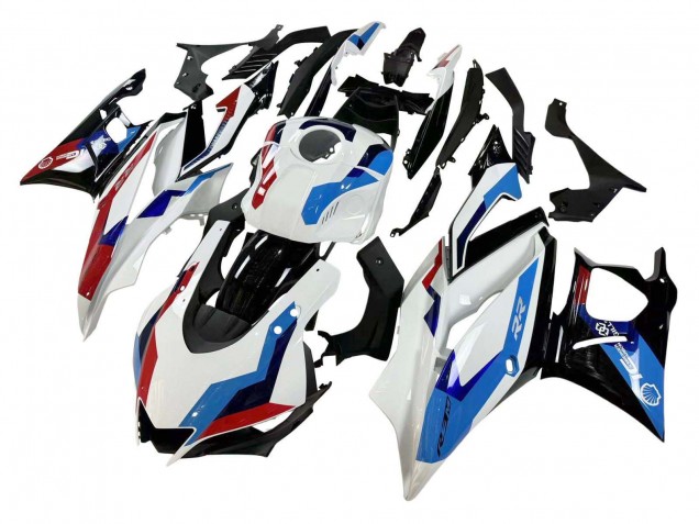 Carenados Moto Yamaha YZF R3/R25 2019-2021 - Blanco Azul Rojo Negro Brillante Fábrica
