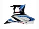 Carenados Moto Yamaha YZF R3/R25 2019-2021 - Blanco Azul Rojo Negro Brillante Fábrica