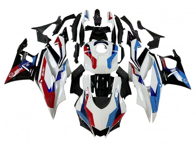 Carenados Moto Yamaha YZF R3/R25 2019-2021 - Blanco Azul Rojo Negro Brillante Fábrica