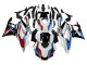 Carenados Moto Yamaha YZF R3/R25 2019-2021 - Blanco Azul Rojo Negro Brillante Fábrica