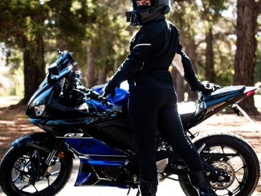 Carenados Moto Yamaha YZF R3/R25 2022-2024 - Azul Negro Brillante Fábrica