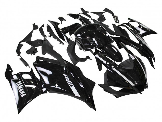 Carenados Moto Yamaha YZF R3/R25 2022-2024 - Negro Brillante Fábrica