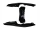 Carenados Moto Yamaha YZF R3/R25 2022-2024 - Negro Brillante Fábrica
