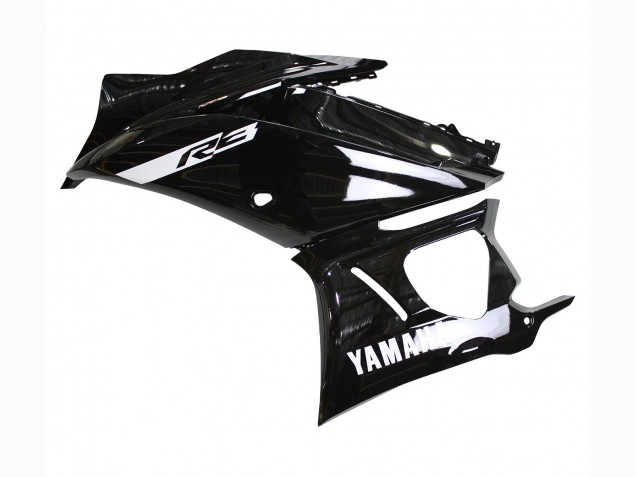 Carenados Moto Yamaha YZF R3/R25 2022-2024 - Negro Brillante Fábrica