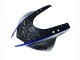 Carenados Moto Yamaha YZF R3/R25 2022-2024 - Marble Negro Plata Azul Falsificado FibraCarbono Estilo Fábrica