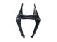Carenados Moto Yamaha YZF R3/R25 2022-2024 - Marble Negro Plata Azul Falsificado FibraCarbono Estilo Fábrica