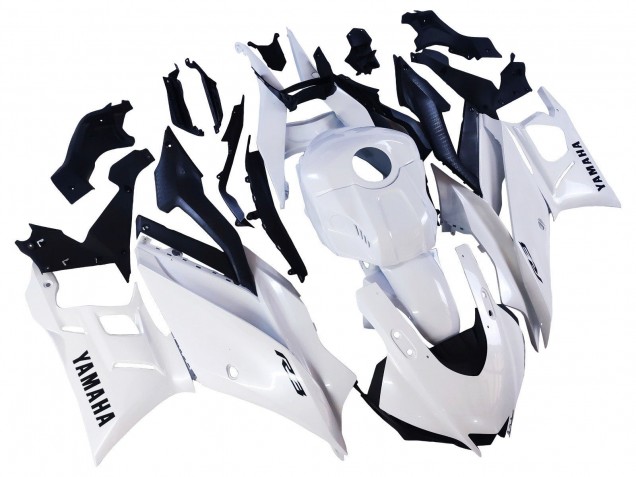 Carenados Moto Yamaha YZF R3/R25 2022-2024 - Blanco Fábrica