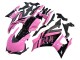 Carenados Moto Yamaha YZF R3/R25 2022-2024 - Rosa Negro Brillante Monstruo Fábrica
