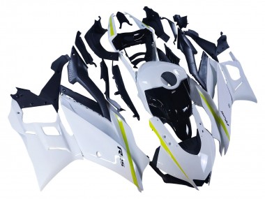 Carenados Moto Yamaha YZF R3/R25 2022-2024 - Blanco Amarillo Negro Fábrica